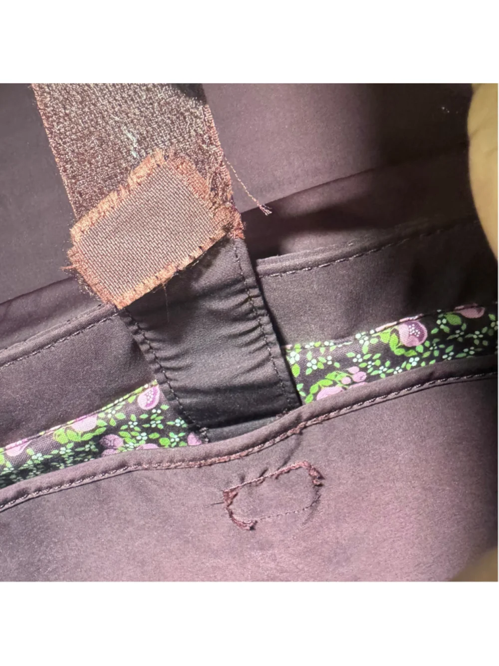 Vera Bradley Retired Plum Purple Quilted Microfiber Laptop Attache Bag